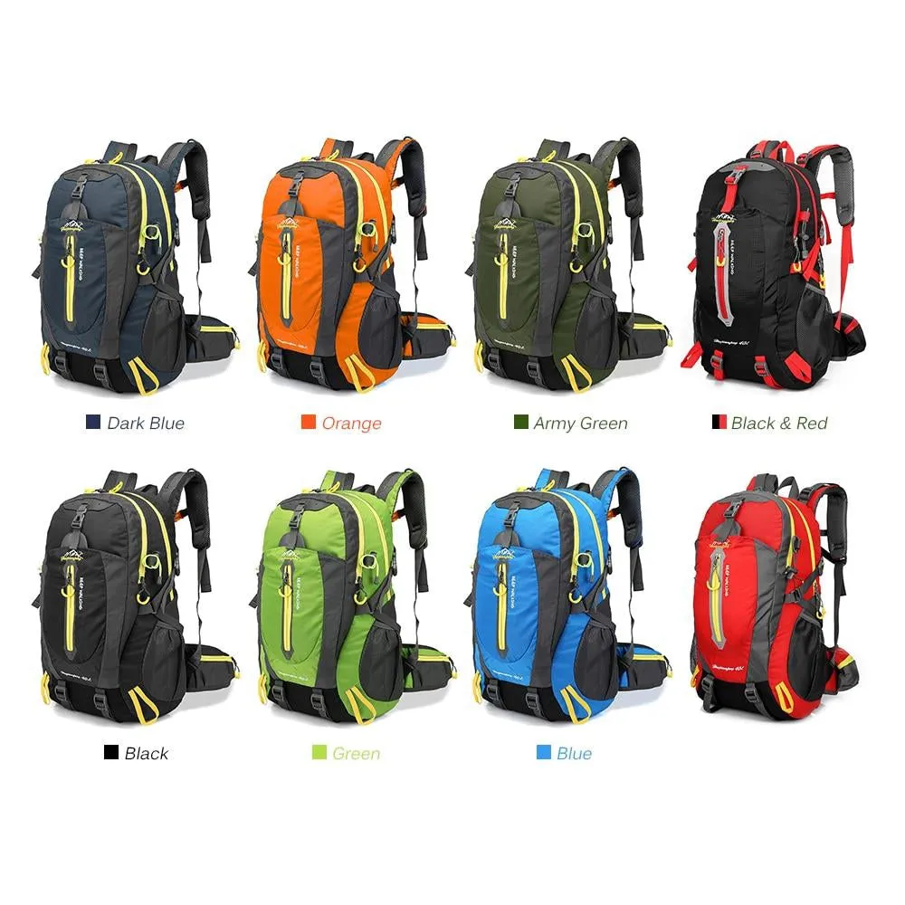 40L Waterproof Climbing Hiking Trekking Camping Backpack