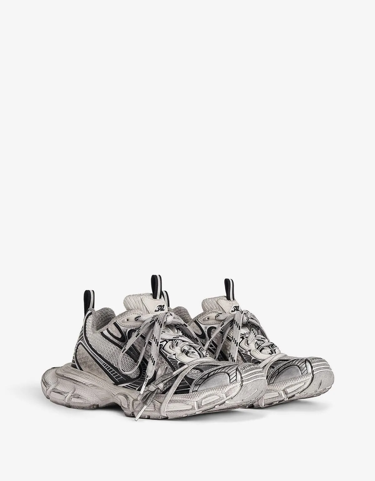 Balenciaga 3XL White & Black Trainers