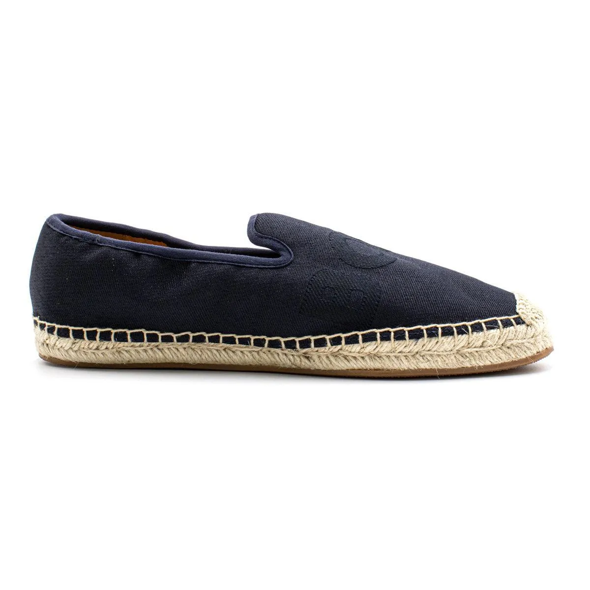Boss Slipon Espadrilles Fabric Blue Colour For Men