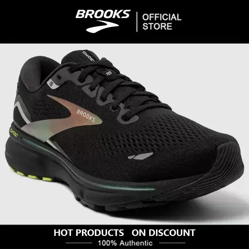 BROOKS Ghost15 Running Shoes Women Men Long-Distance Road Sport Training Casual Sneakers Tenis Masculino Sneakers Shoes for Men
