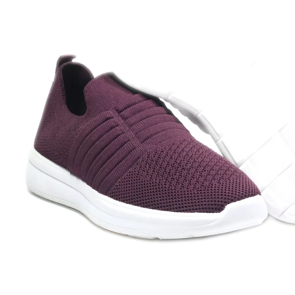 Clarks Trainers & Sneakers Fabric Maroon Colour For Women