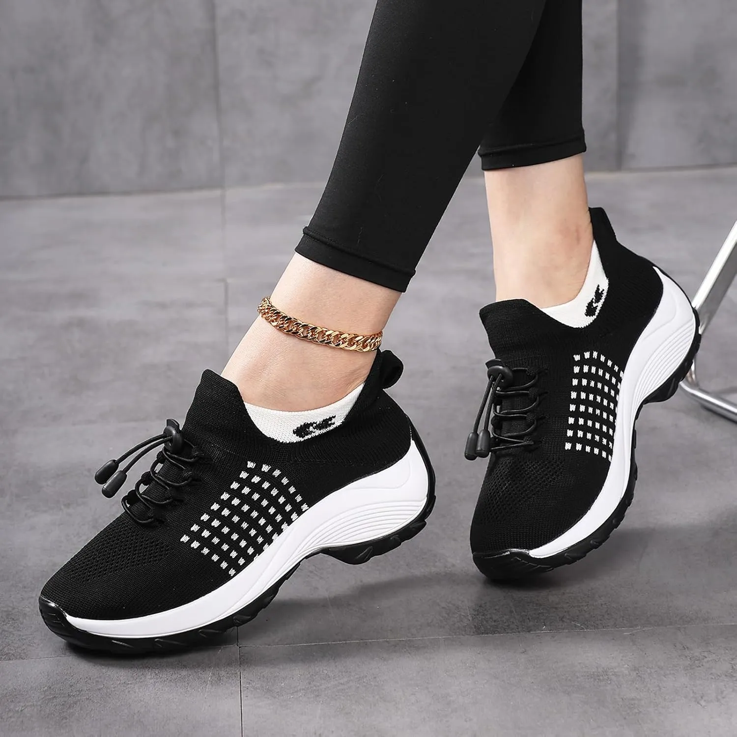 Comfort Wear Orthowear Shoes for Women Men Breathable Orthopedic Walking Sneakers Comfortable Plantar Fasciitis Ortho Sneakers Running Walking Non Slip Stretch Cushion Comfortwear Shoe Thick Bottom