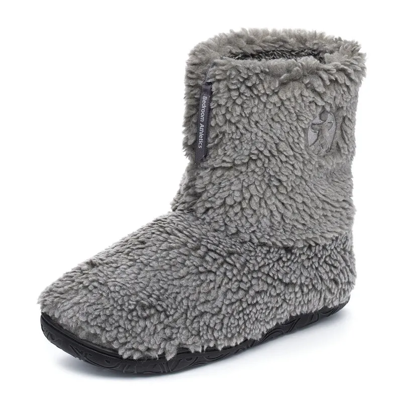Gosling - Snow Tipped Sherpa Men's Slipper Boot - Washed Grey