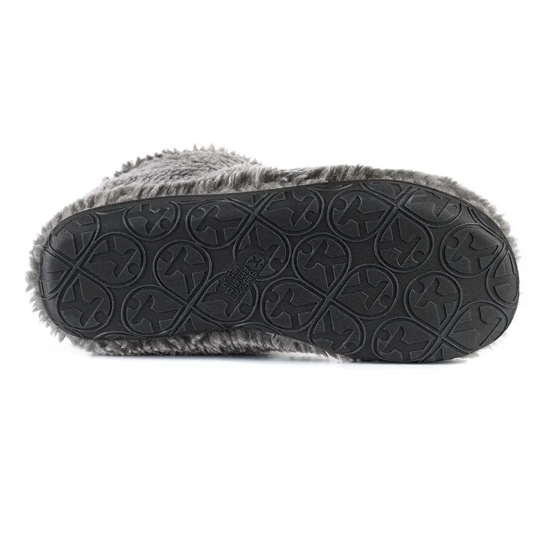 Gosling - Snow Tipped Sherpa Men's Slipper Boot - Washed Grey