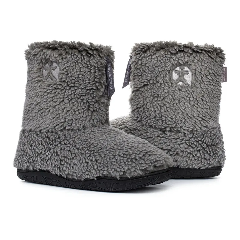 Gosling - Snow Tipped Sherpa Men's Slipper Boot - Washed Grey