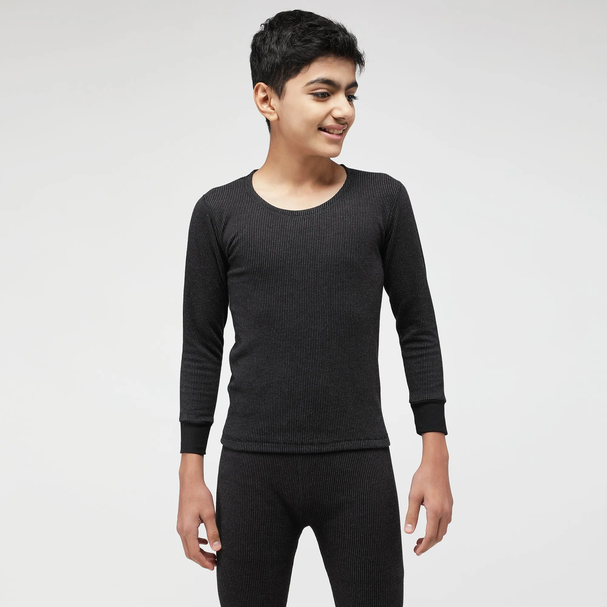 Macho Sporto Boys Thermal set - Black