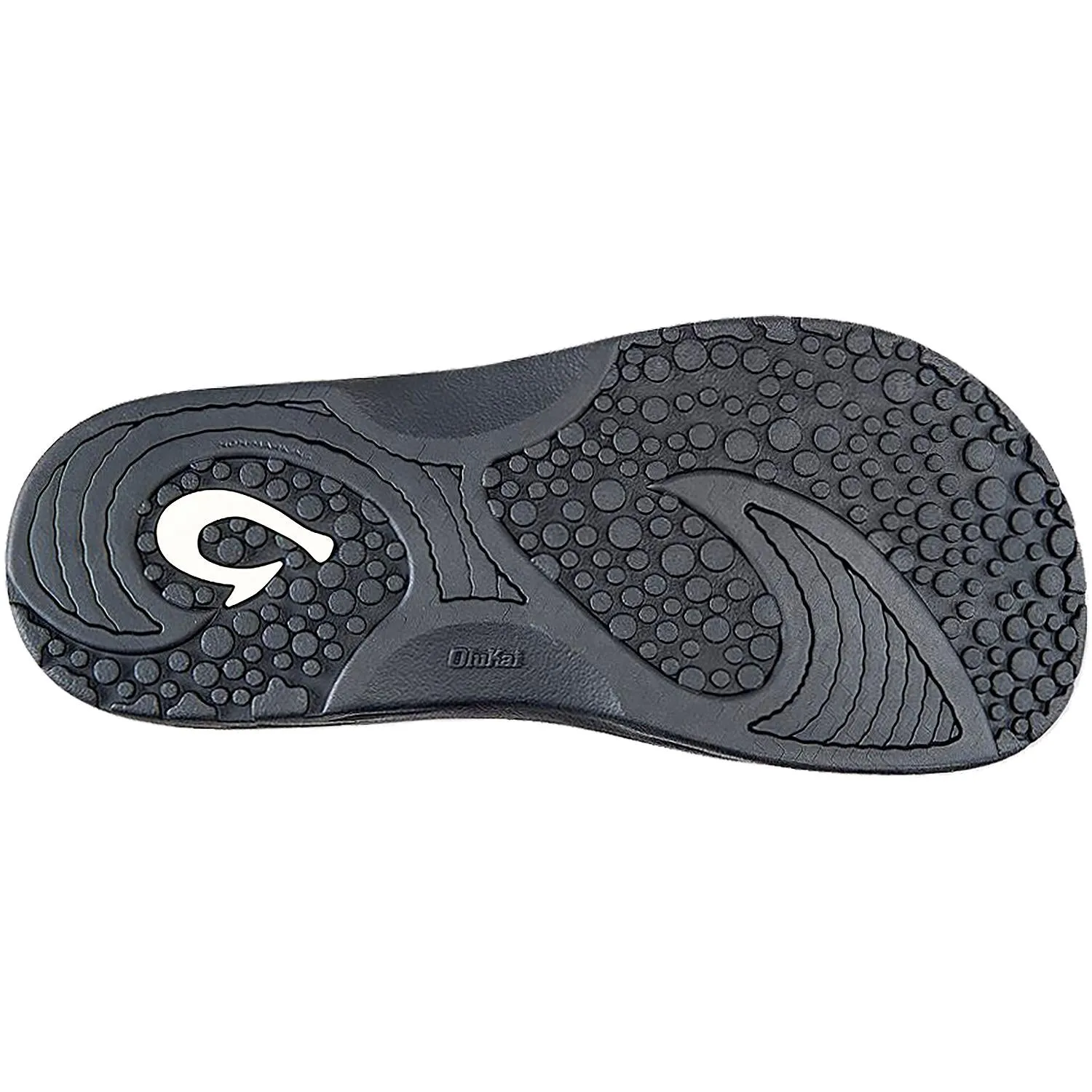Men's OluKai Hokua Dark Shadow/Black Synthetic