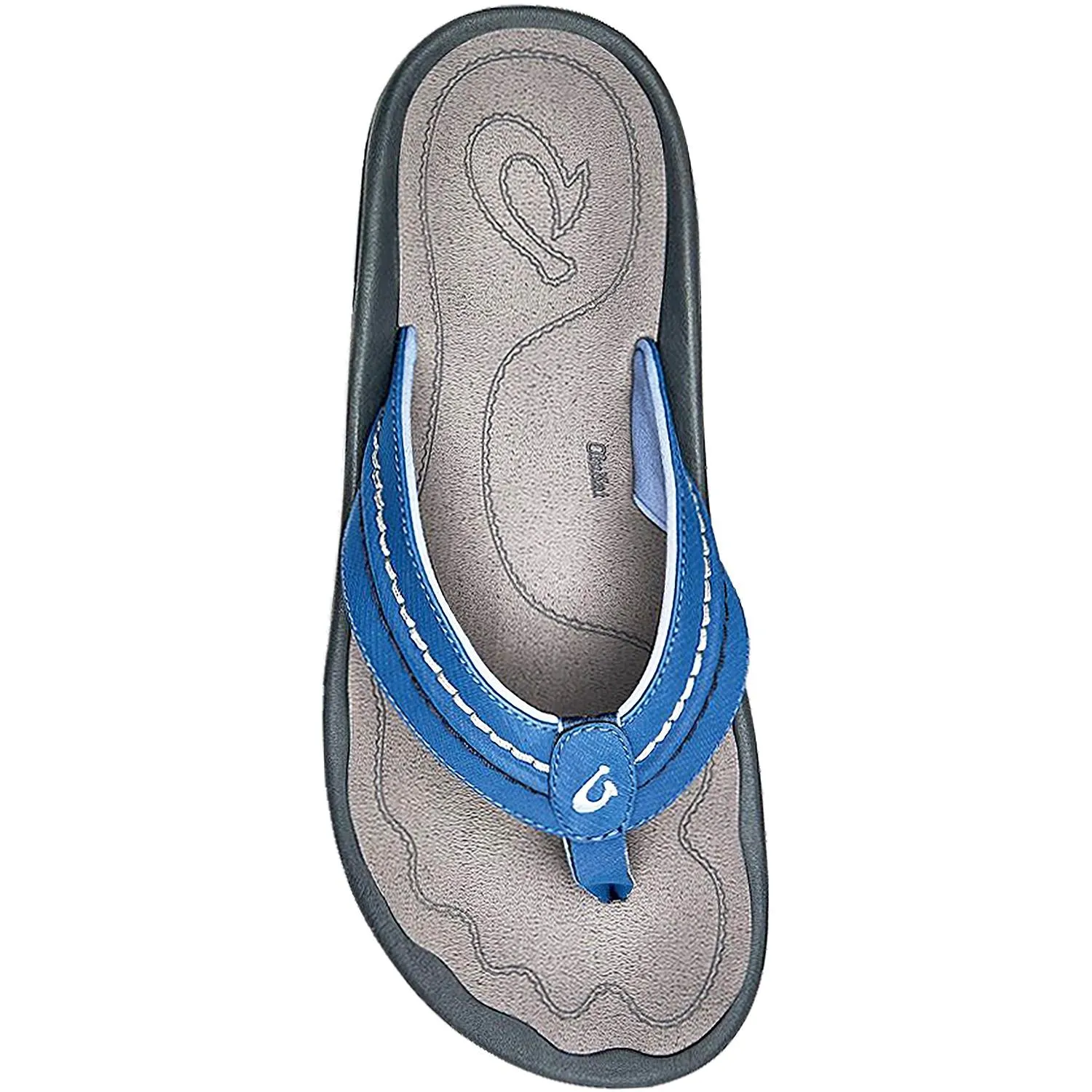 Men's OluKai Hokua Slate Blue/Charcoal Synthetic