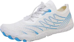Non Slip Surfing Shoes for Men Women Barefoot Quick Drying Water Shoes Summer Breathable Outdoor Sneakers for Wading Boating Kayaking Hiking Climbing Comfy Beach Volleyball Shoe Laceless Women Men