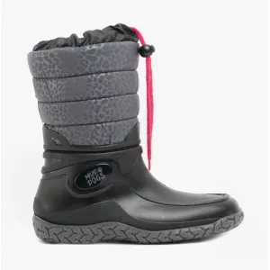 NORDIC Womens Snow Boot Boots,Wellingtons (Womens) Black/Leopard
