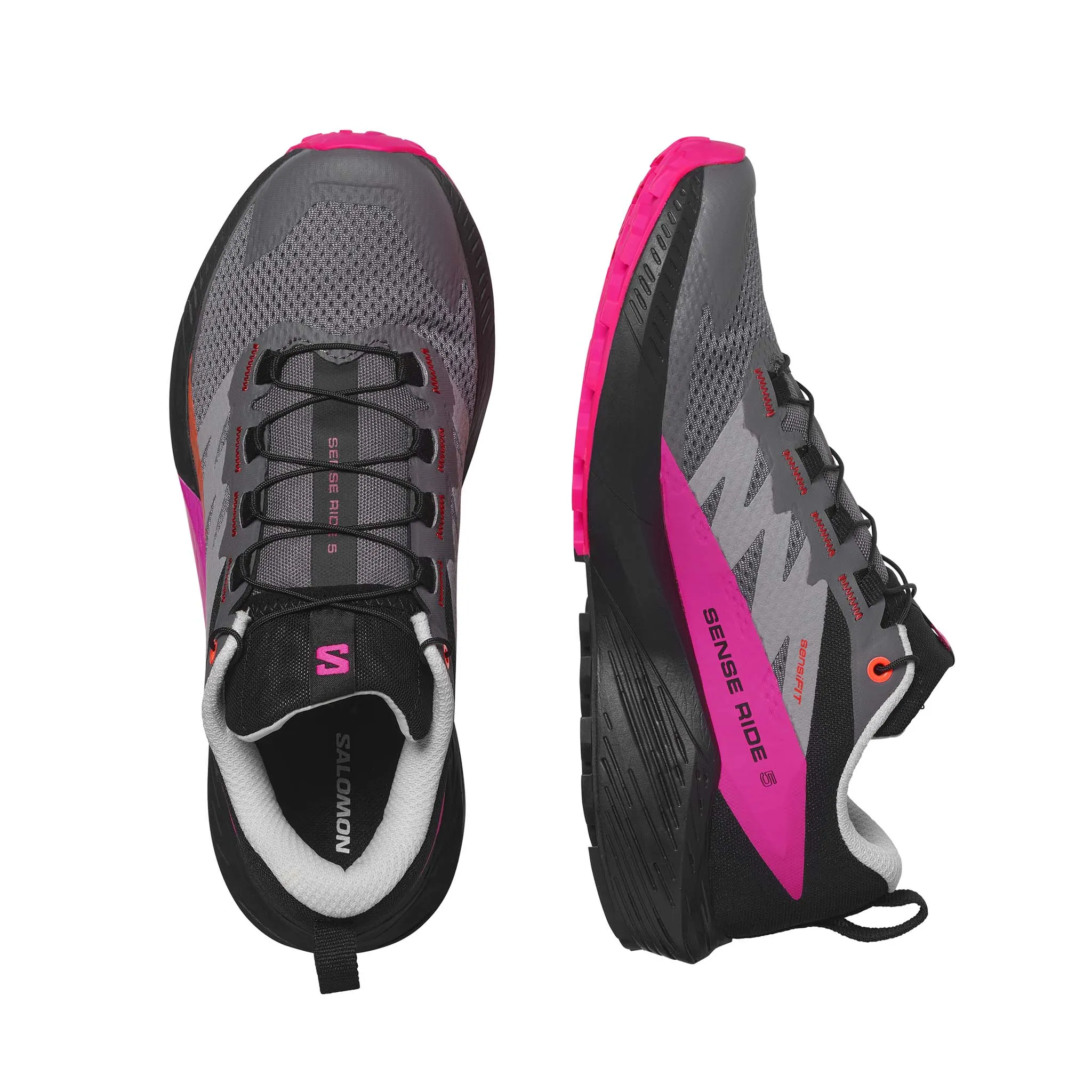 Salomon | Women's Sense Ride 5 Running Shoes - Plum Kitten