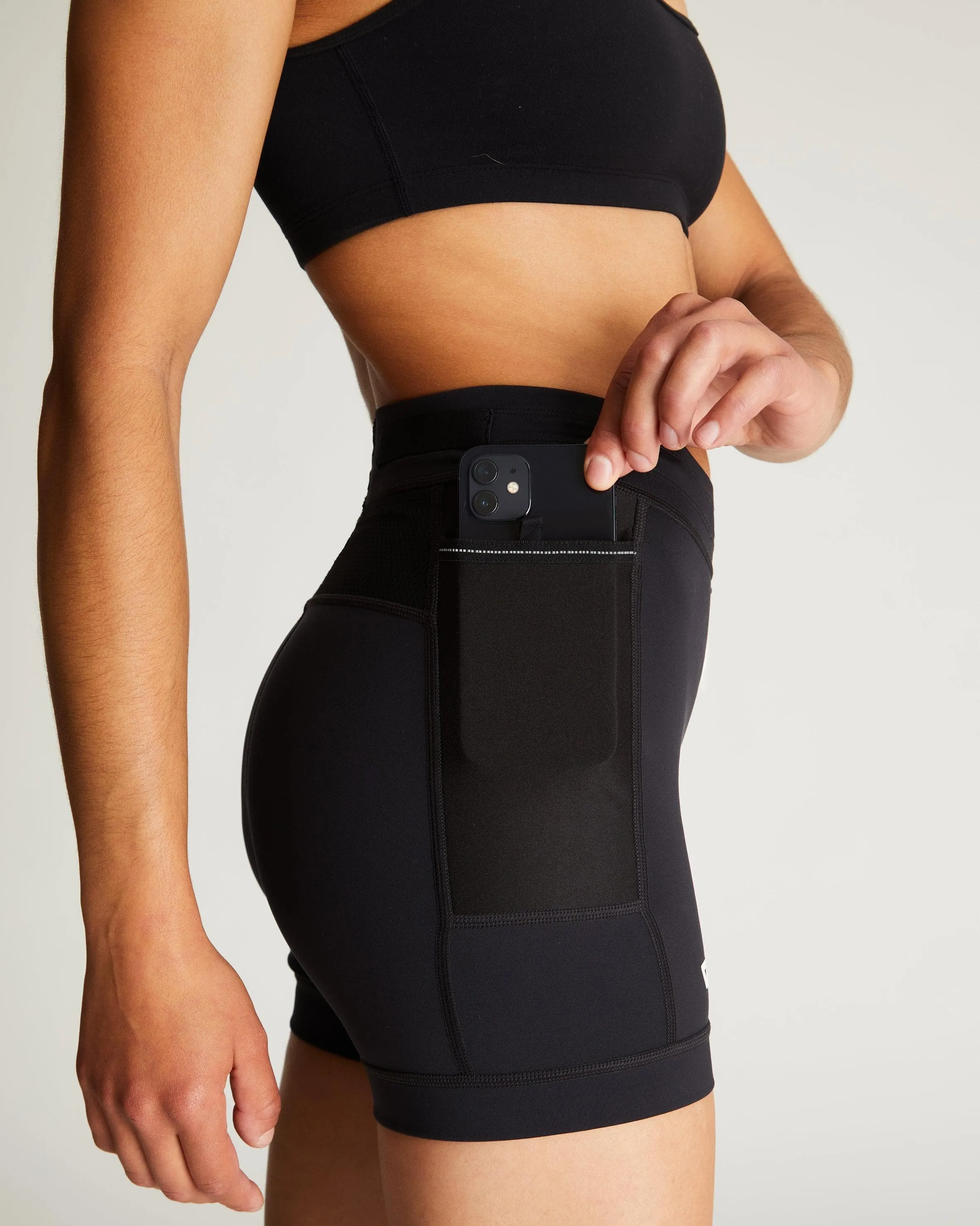 Women's Distance Half Tight in Black