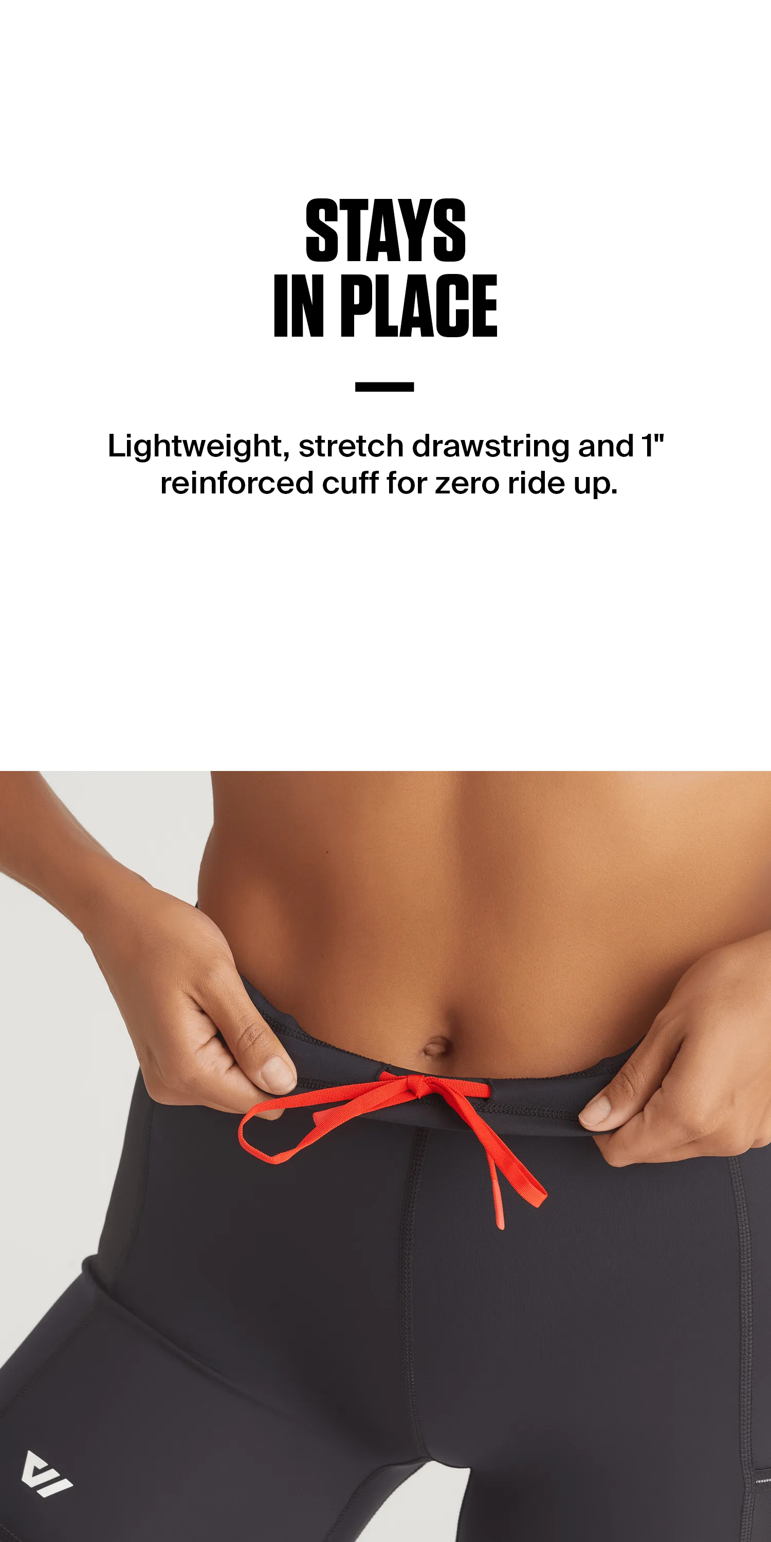 Women's Distance Half Tight in Black