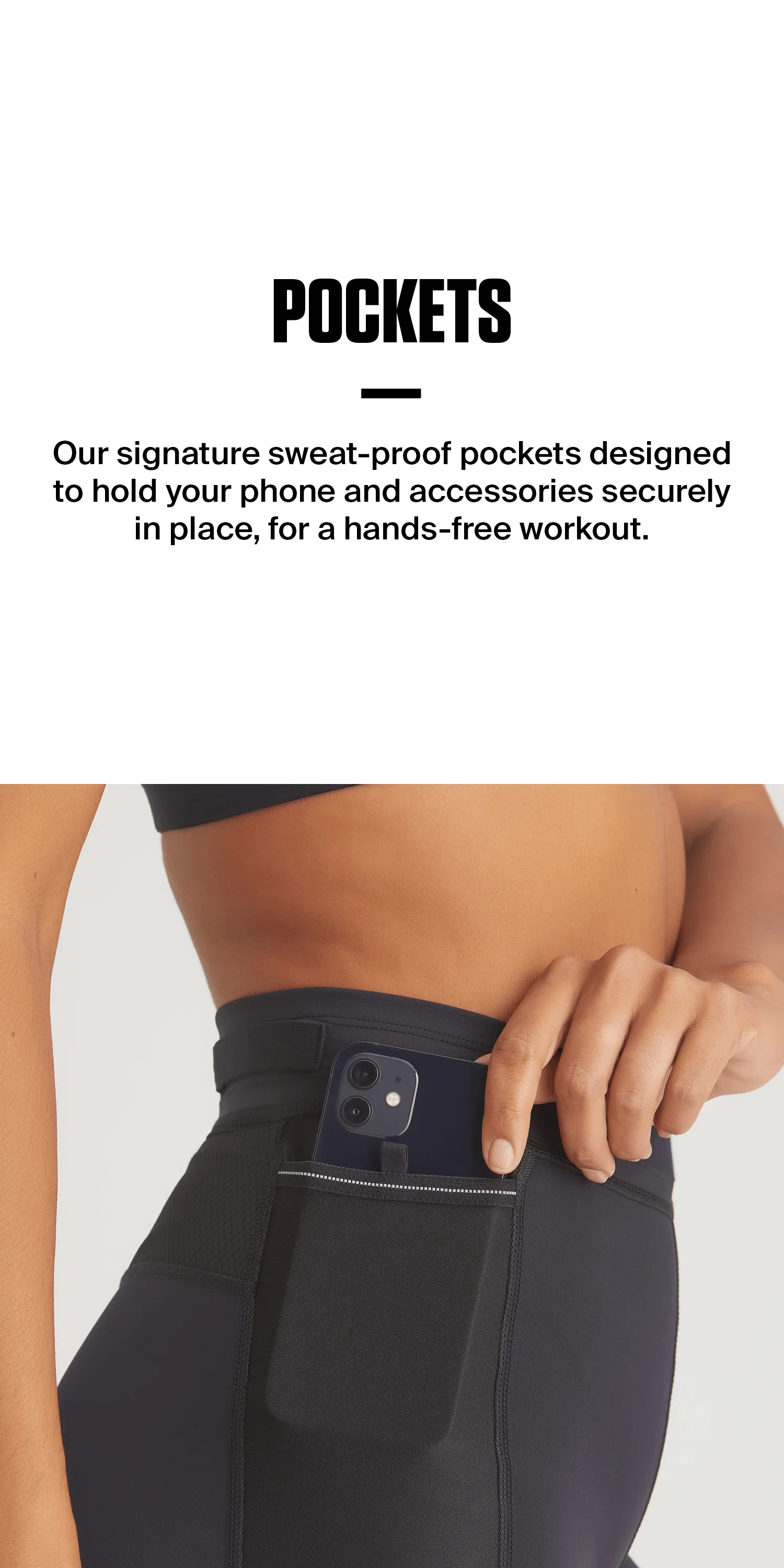 Women's Distance Half Tight in Black