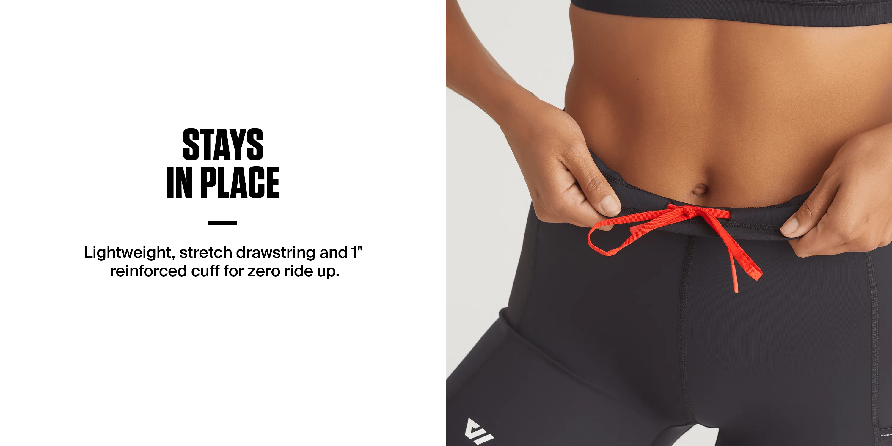 Women's Distance Half Tight in Black