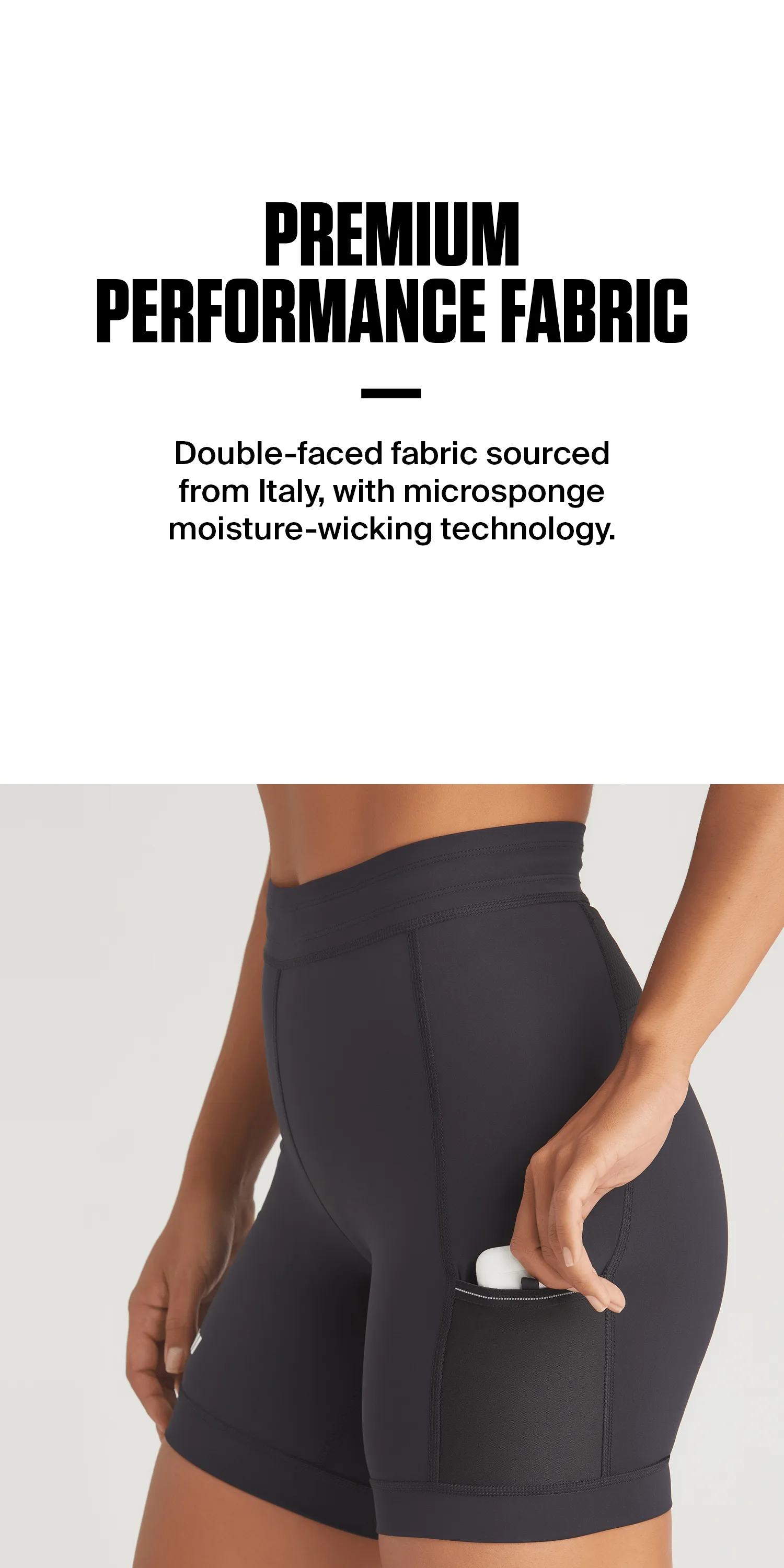 Women's Distance Half Tight in Black