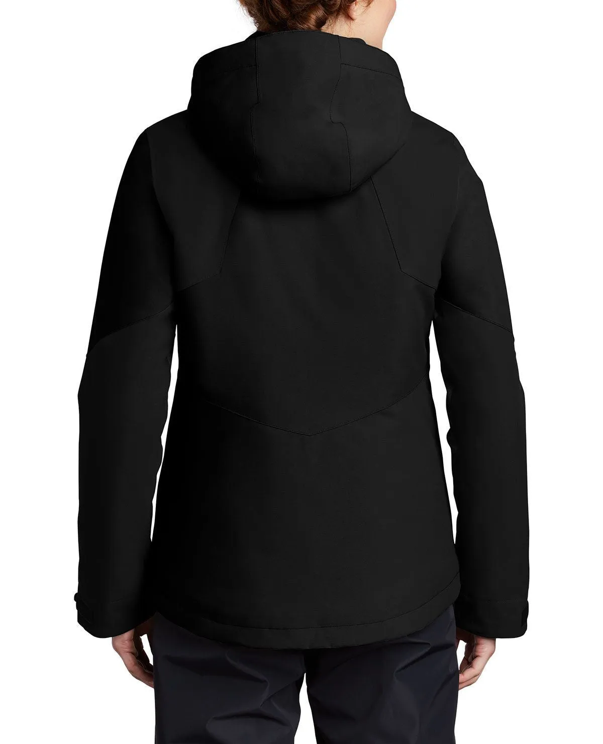 Women's Long Sleeve Insulated Waterproof Hooded Jacket