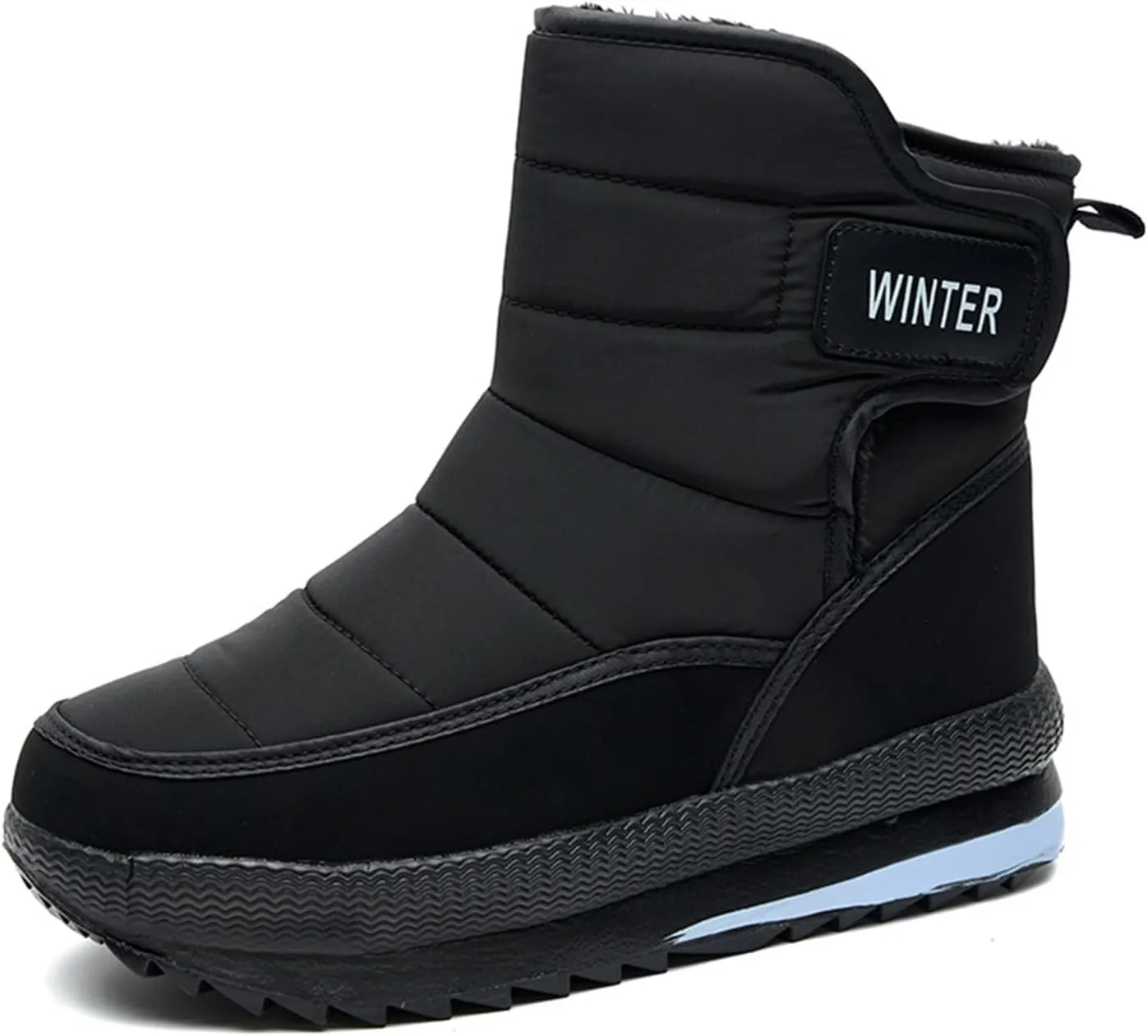 Womens Winter Boots Waterproof Insulated,Casual Lightweight Warm Fur Lined Snow Boots Women,Slip Resistant Trekking Winter Hiking Boots Women